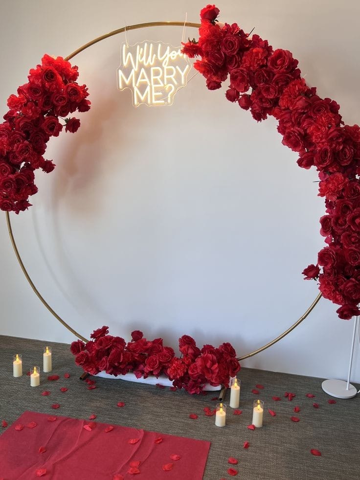 Private event décor