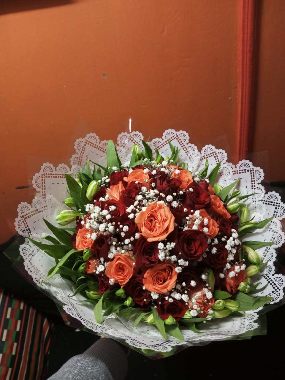 Money and flower bouquet by Leon Events