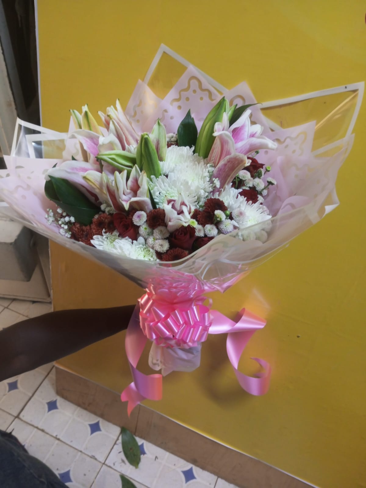 Money & Flower Bouquet