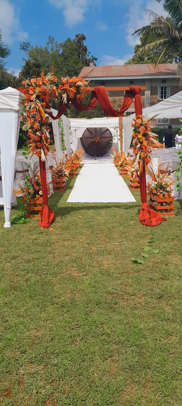 Pre-wedding décor by Leon Events