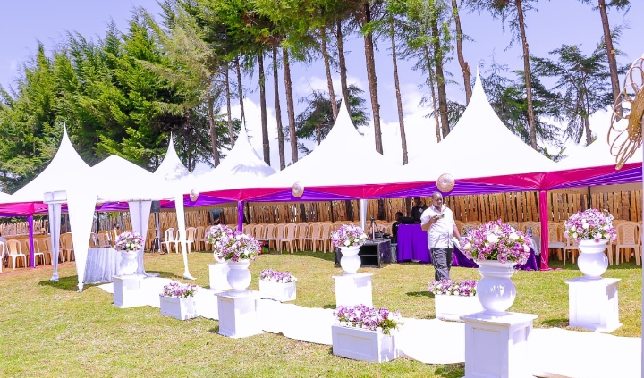 Pre-wedding décor by Leon Events