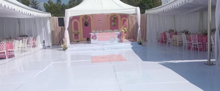 Pre-wedding décor by Leon Events