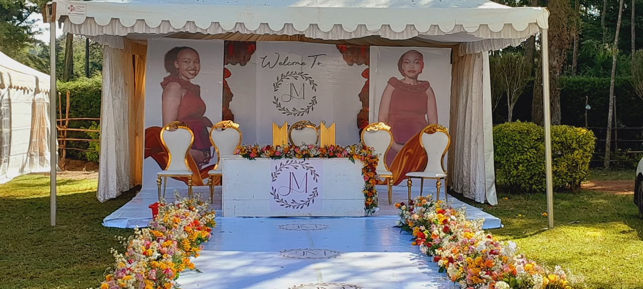 Pre-wedding décor by Leon Events