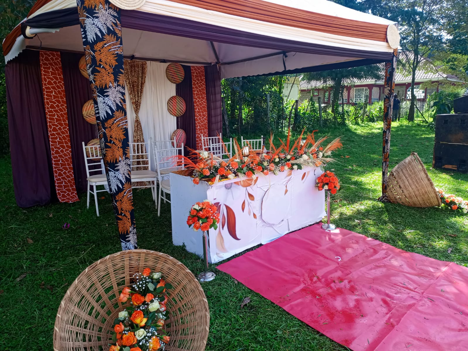 Pre-wedding décor by Leon Events
