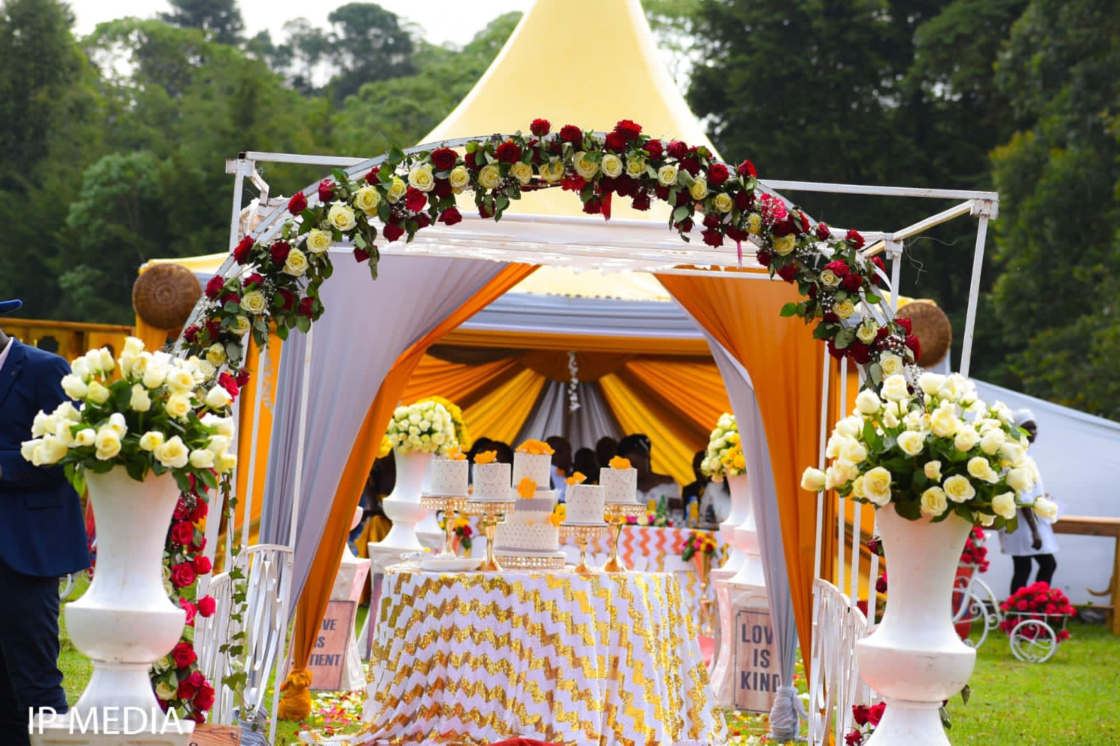 Pre-wedding décor by Leon Events