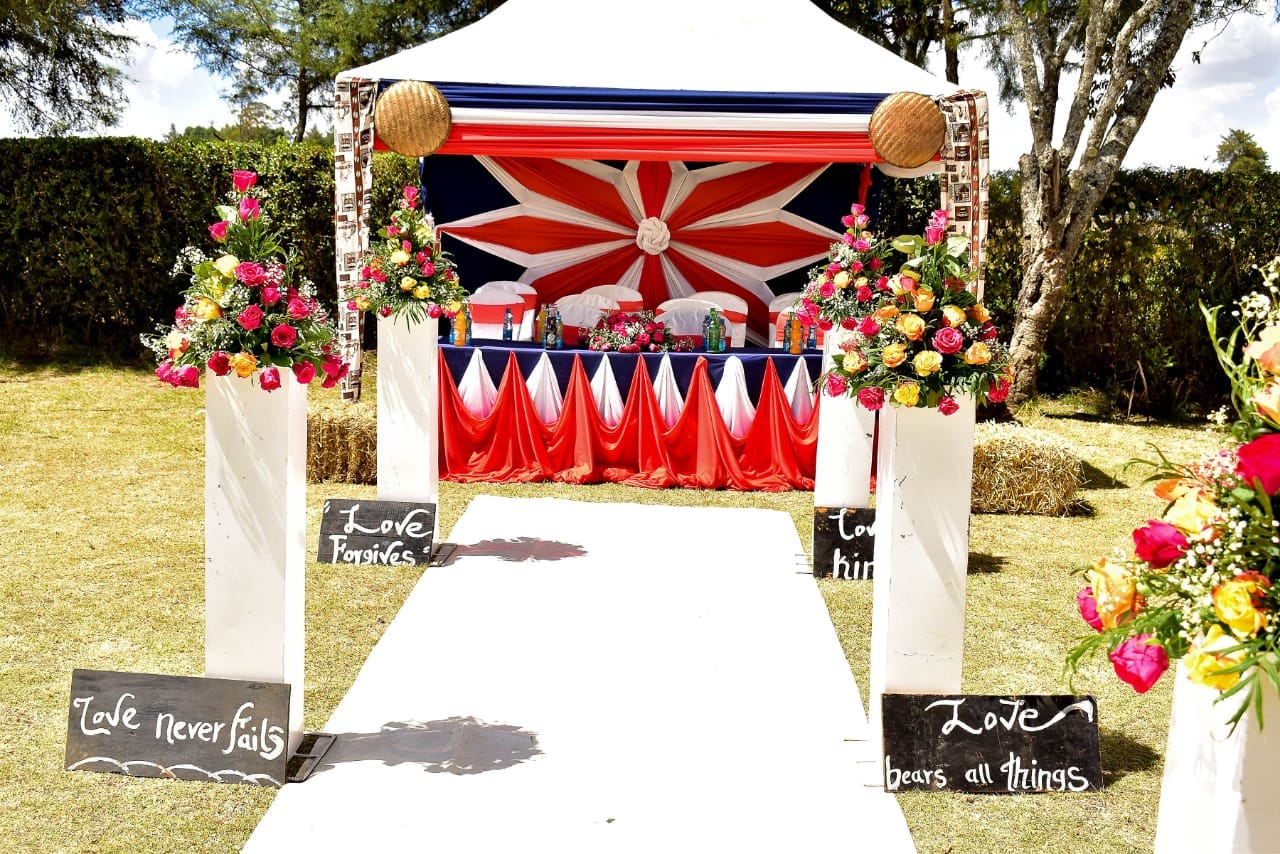 Pre-wedding décor by Leon Events