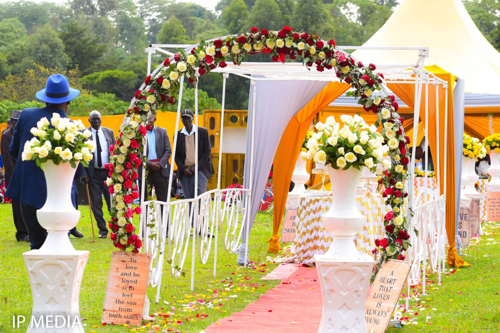 Pre-wedding décor by Leon Events