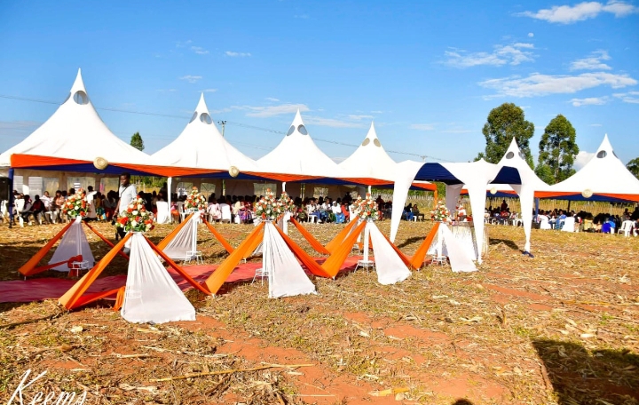 Pre-wedding décor by Leon Events