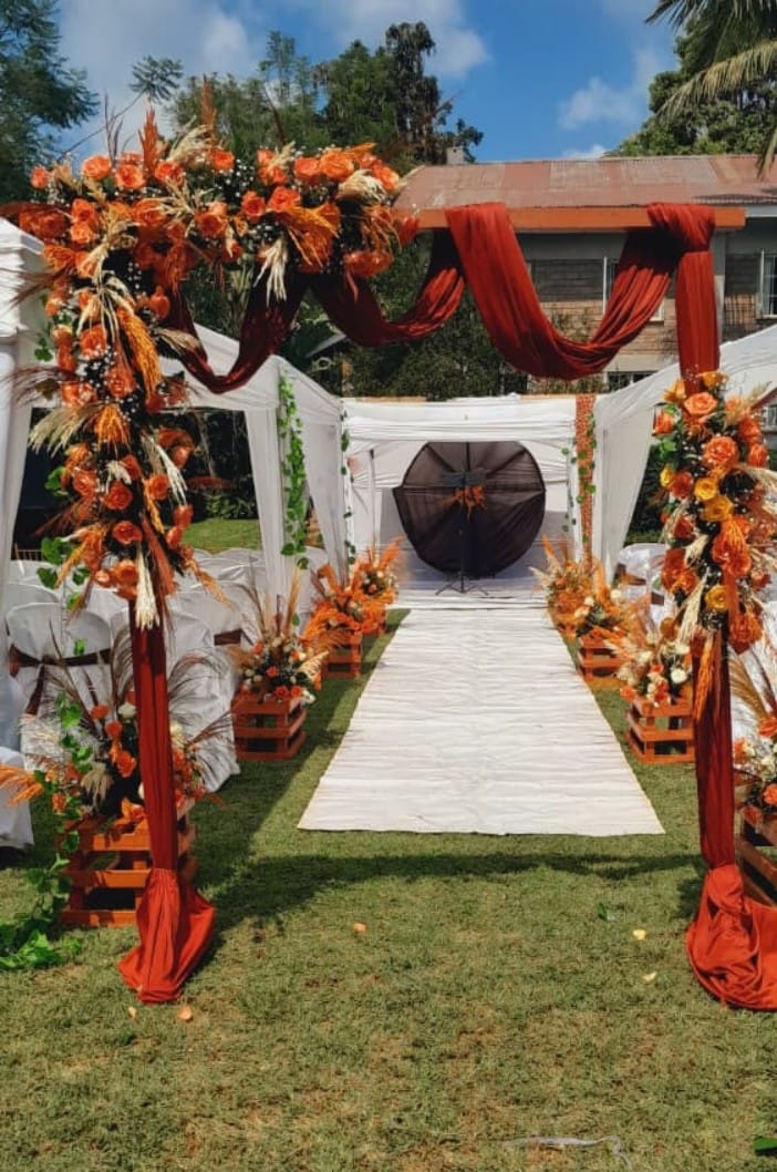 Pre-wedding décor by Leon Events