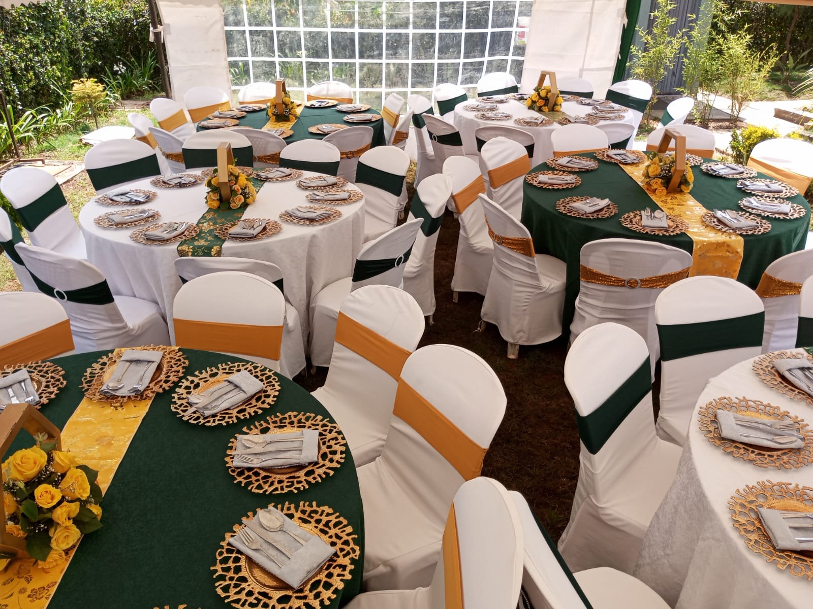 Pre-wedding décor by Leon Events