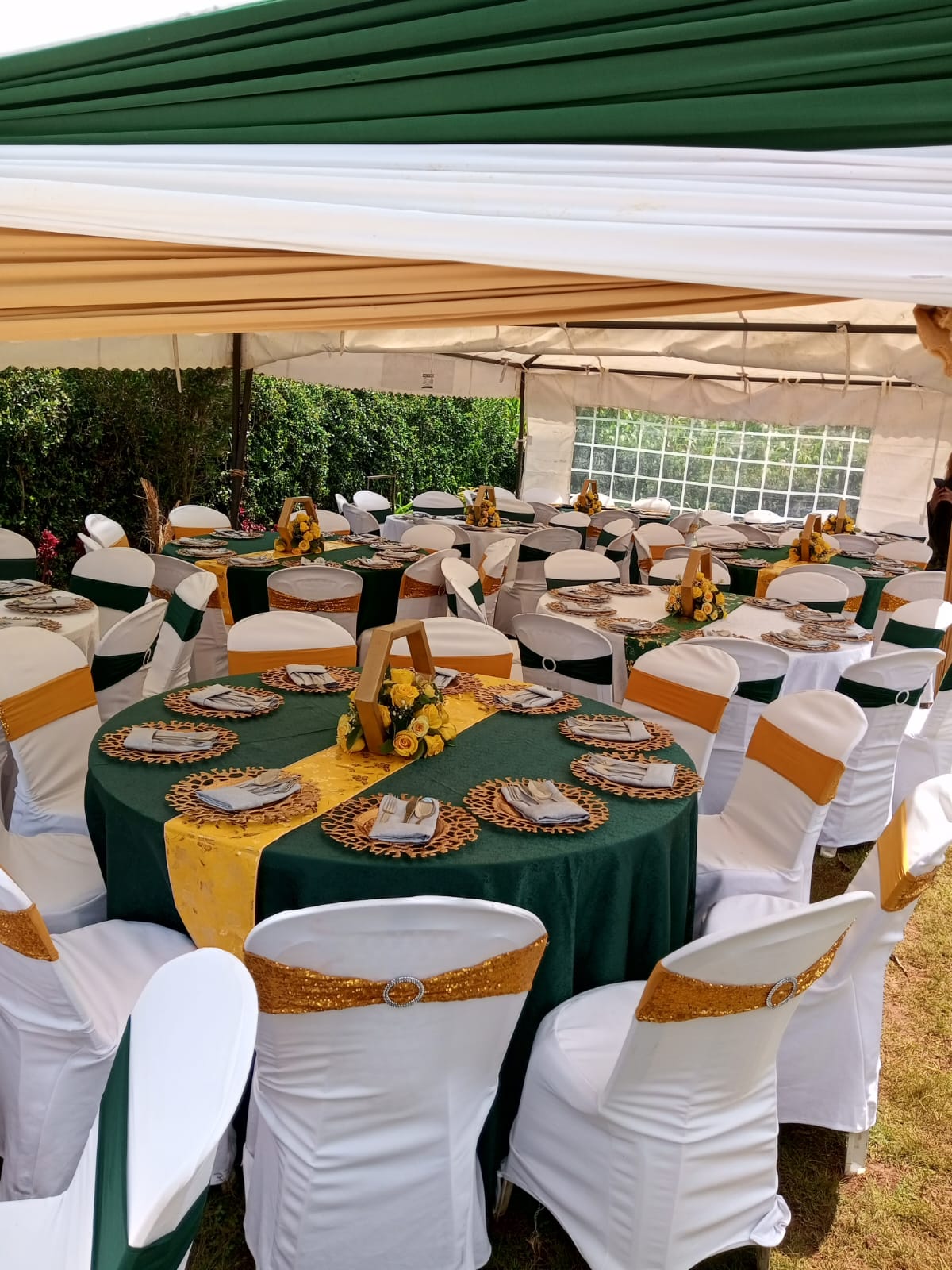 Pre-wedding décor by Leon Events