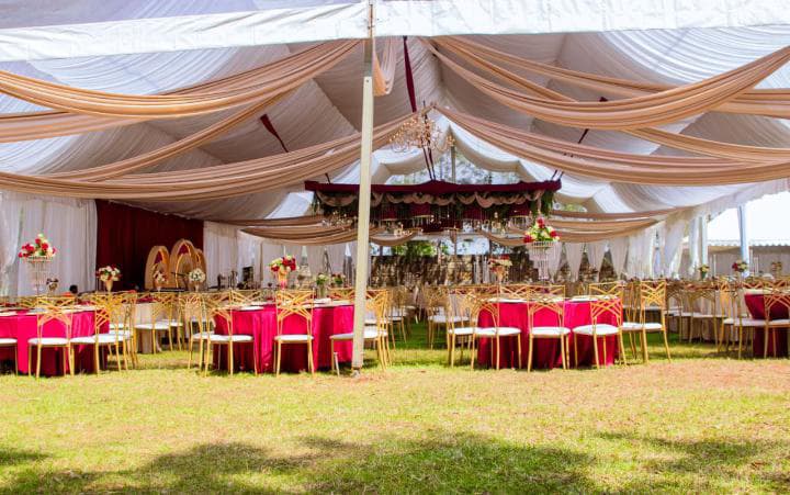 Pre-wedding décor by Leon Events