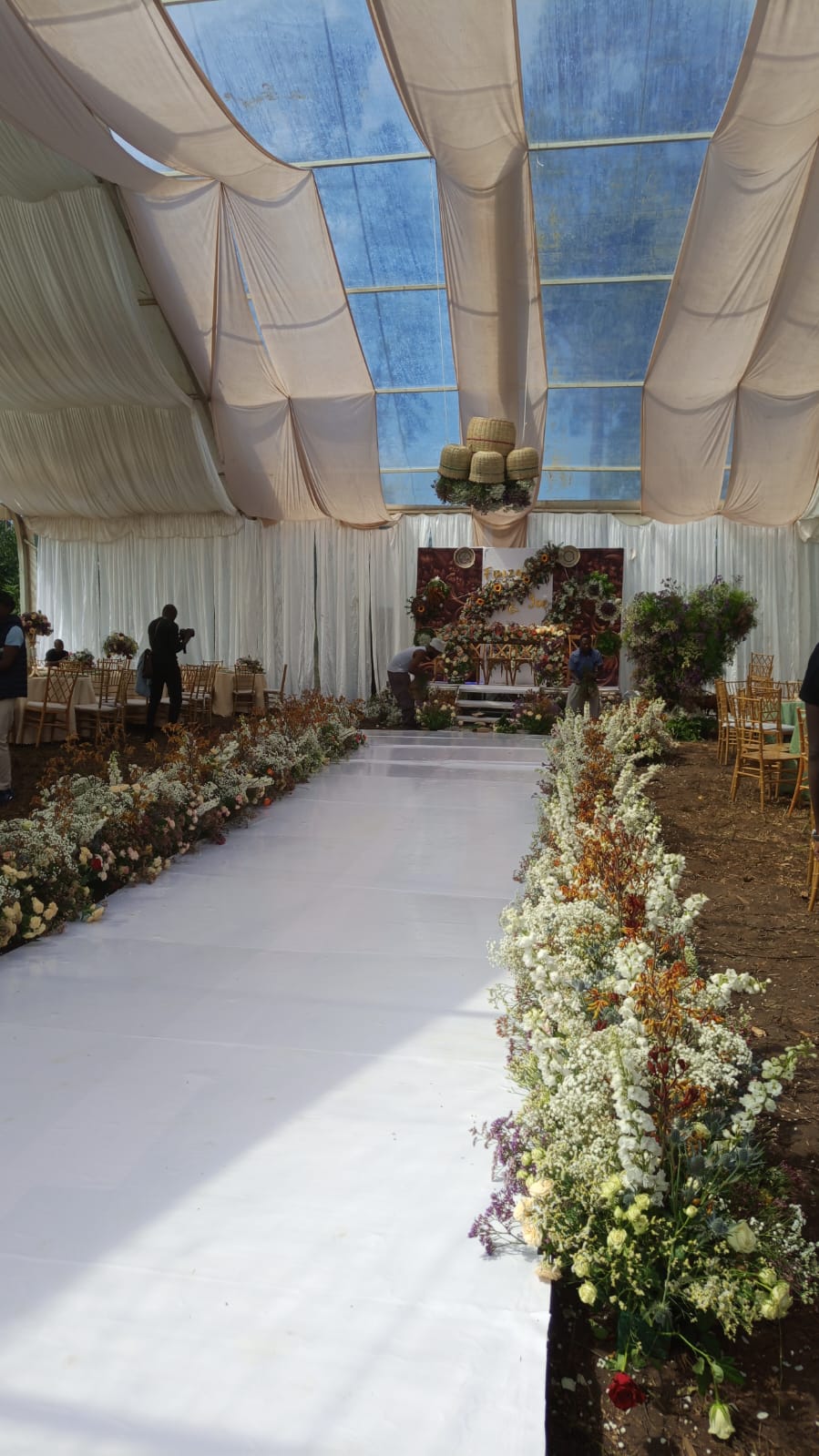Pre-wedding décor by Leon Events