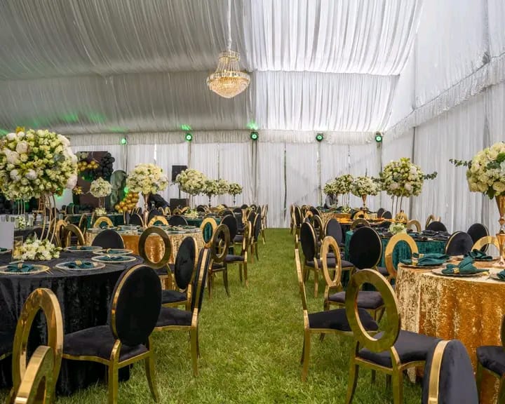 Wedding décor by Leon Events