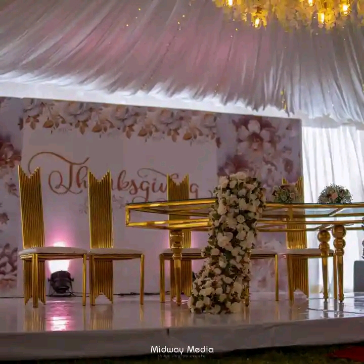 Wedding décor by Leon Events
