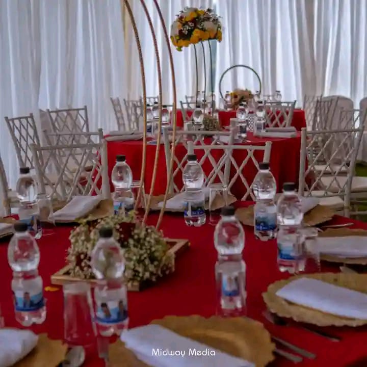 Wedding décor by Leon Events