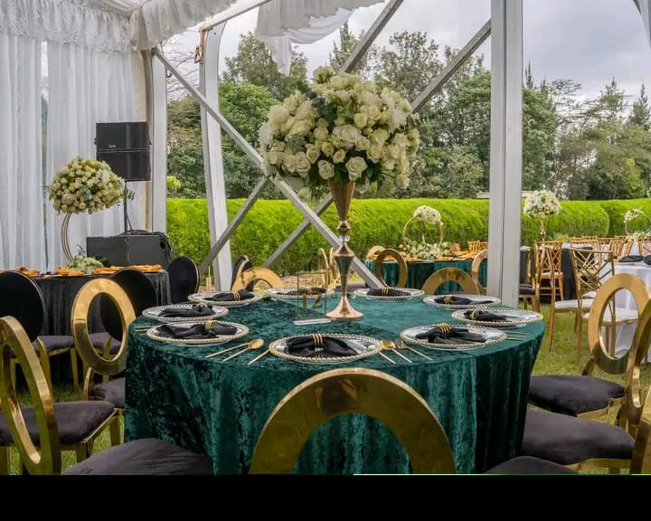 Wedding décor by Leon Events