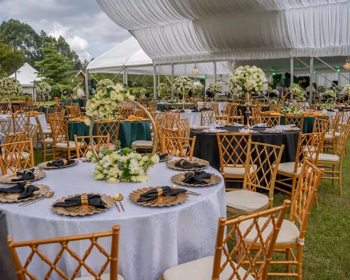 Wedding décor by Leon Events