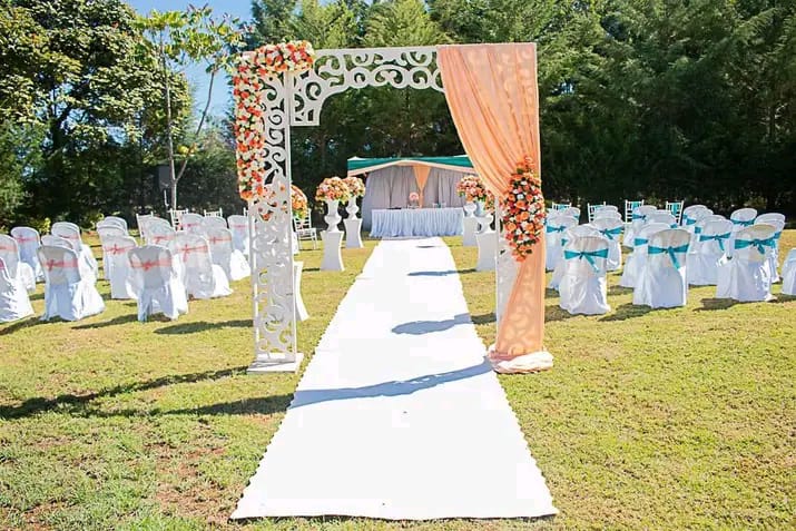 Wedding décor by Leon Events