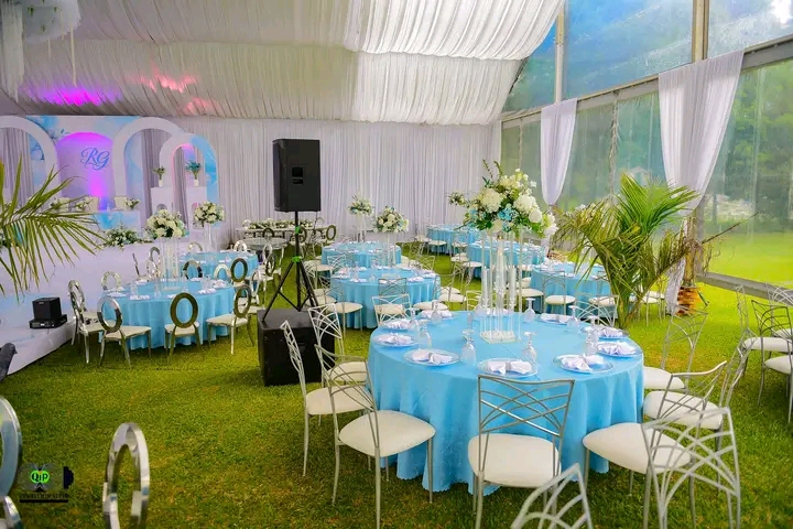 Wedding décor by Leon Events