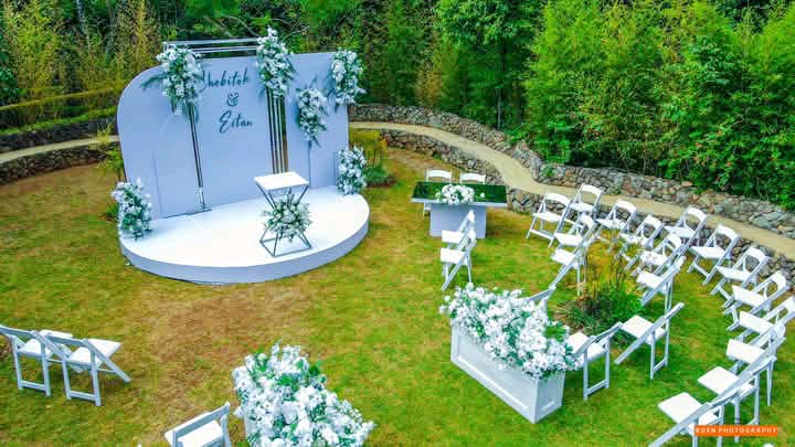 Wedding décor by Leon Events