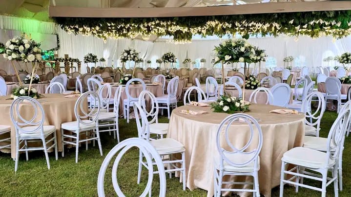 Wedding décor by Leon Events
