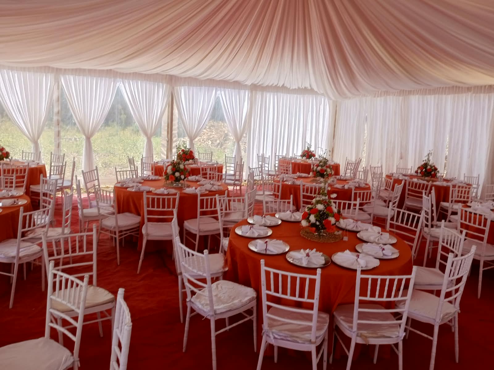 Wedding décor by Leon Events