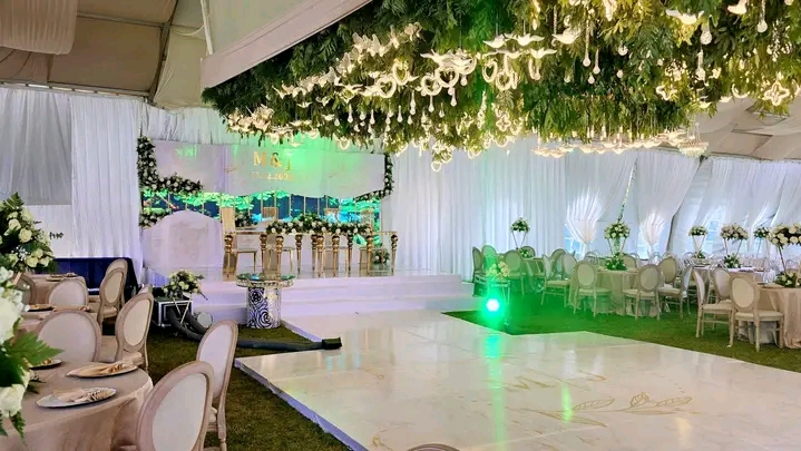 Wedding décor by Leon Events