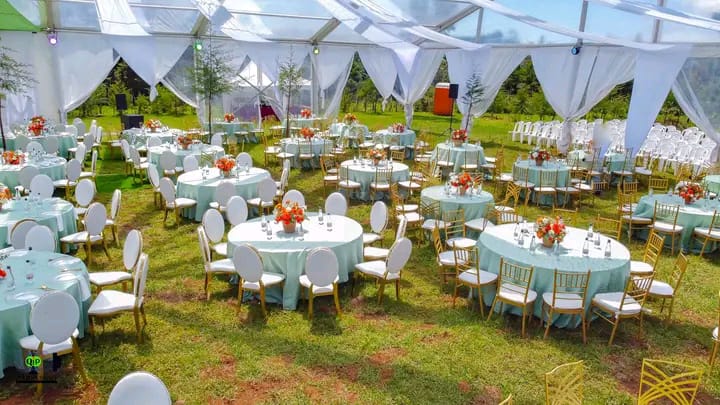 Wedding décor by Leon Events
